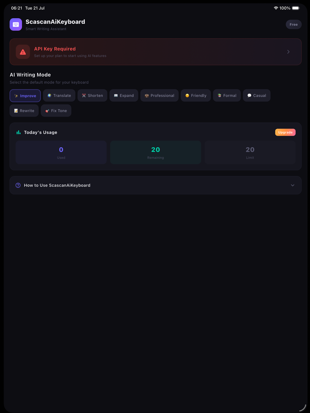 ScascanAiKeyboard Screenshot 5